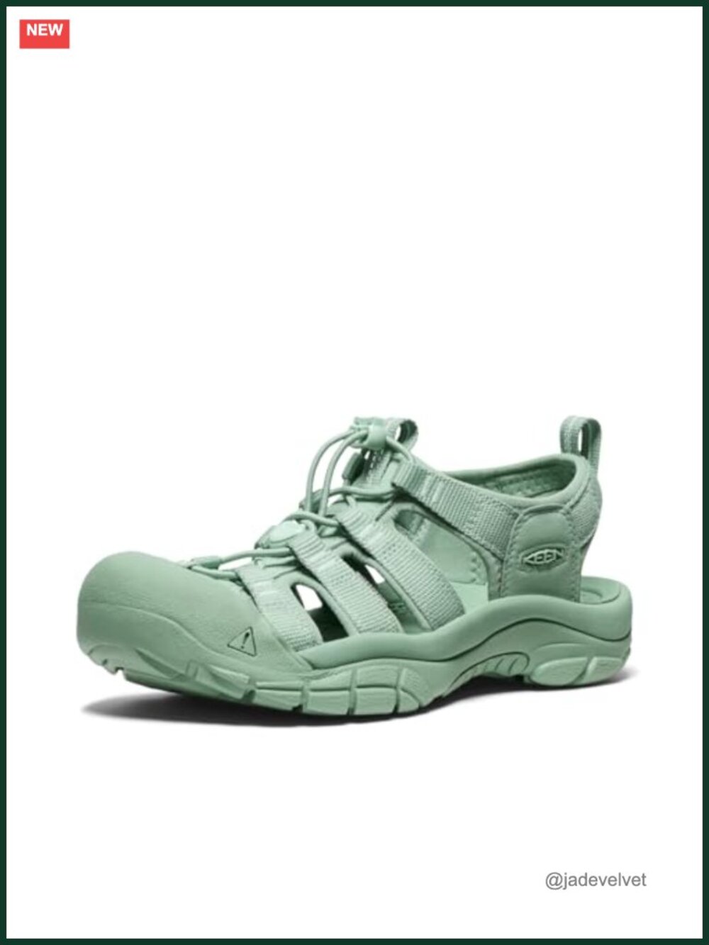 Closed Toe Water Sandals with Washable Polyester Webbing
